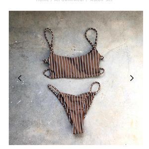 “Aston” bikini set from Haute Swimwear